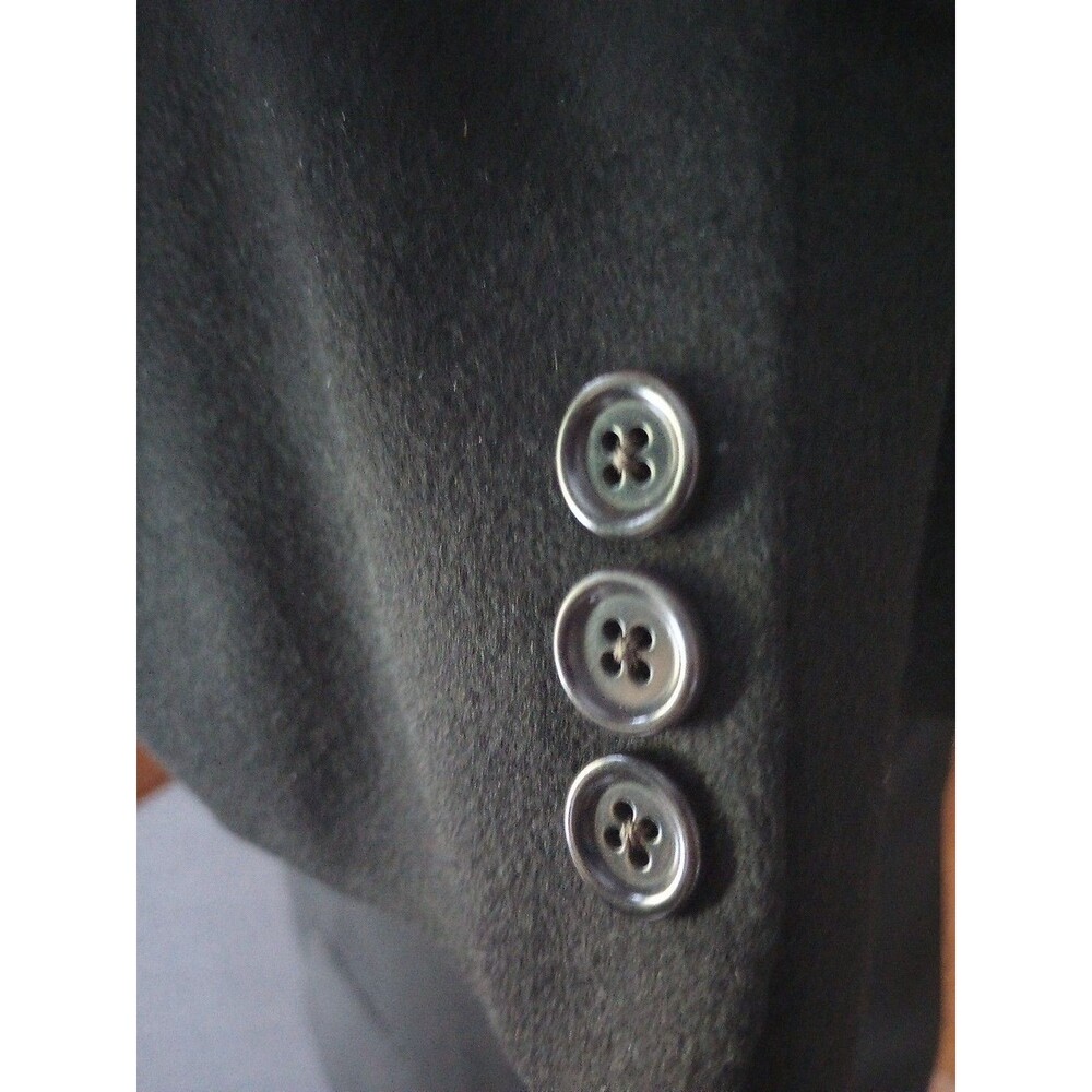Ing Loro Piana & C. Men's Black 100% Cashmere Jacket Blazer Chest 46 Manzoni - Picture 6 of 14